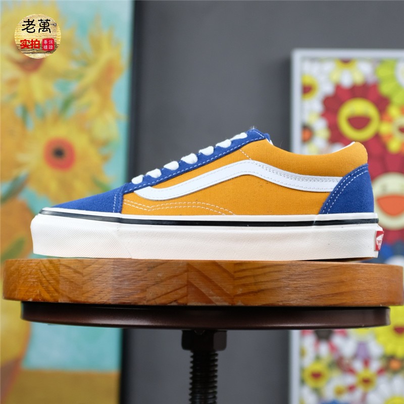 vans拼色低帮休闲板鞋
