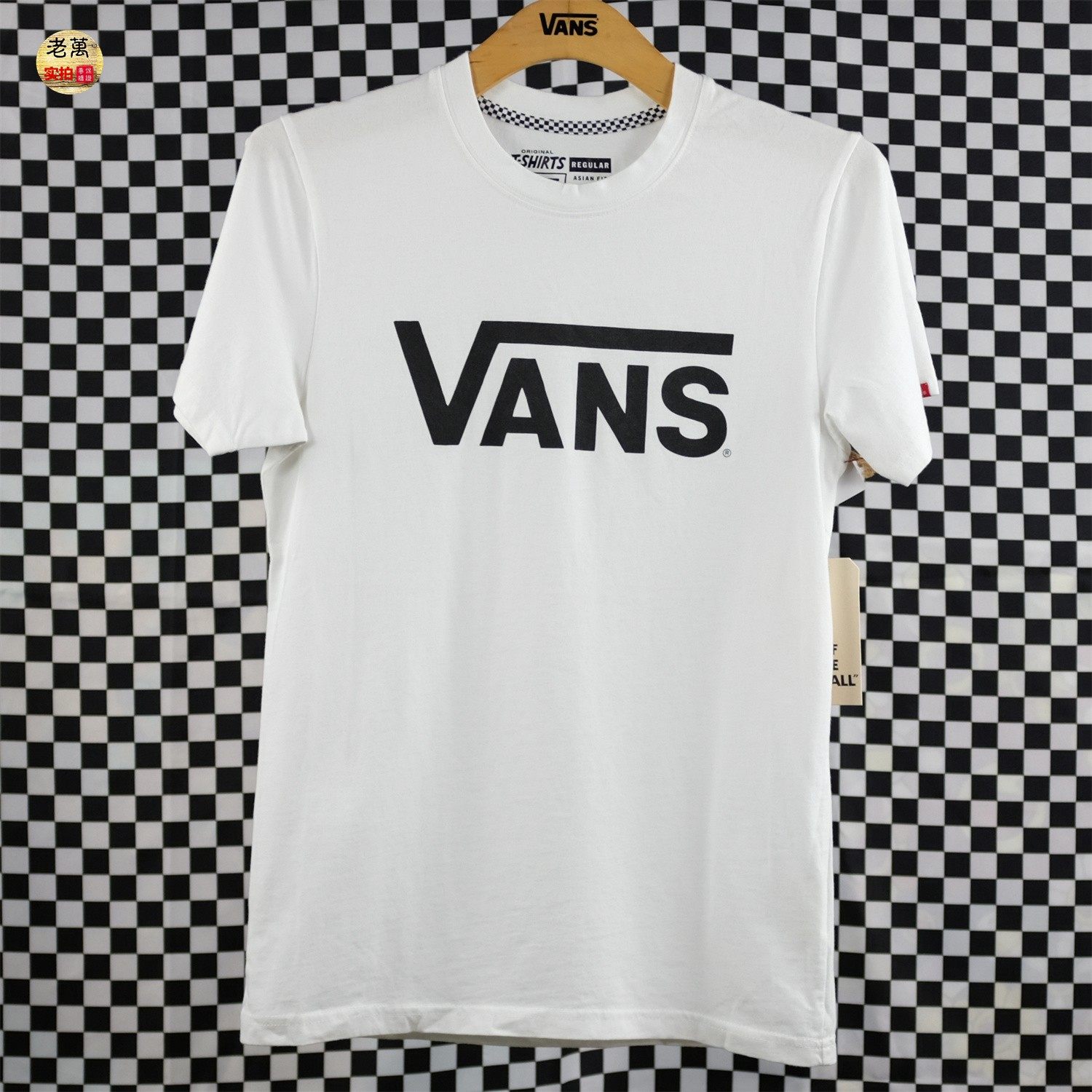 VANS范斯男女同款纯棉休闲短袖