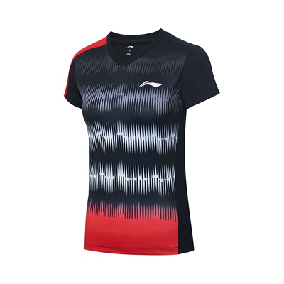 Lining/李宁正品羽毛球系列女子速干凉爽运动比赛套装 AATT020