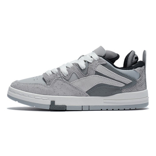 低帮柔软舒适黑红AECR043 休闲板鞋 Lining李宁惟吾pro男子时尚 板鞋