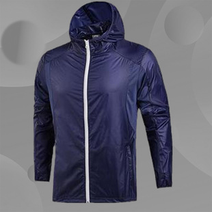李宁运动外套跑步系列防泼水轻质吸湿排汗运动风衣防晒服AFDM071