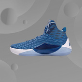 ABAN019 男子云耐磨防滑中帮实战运动篮球鞋 李宁正品 魅影新款