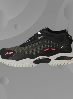 李宁休闲鞋男子冬季新款时尚保暖防滑减震耐磨百搭运动鞋AGLP077