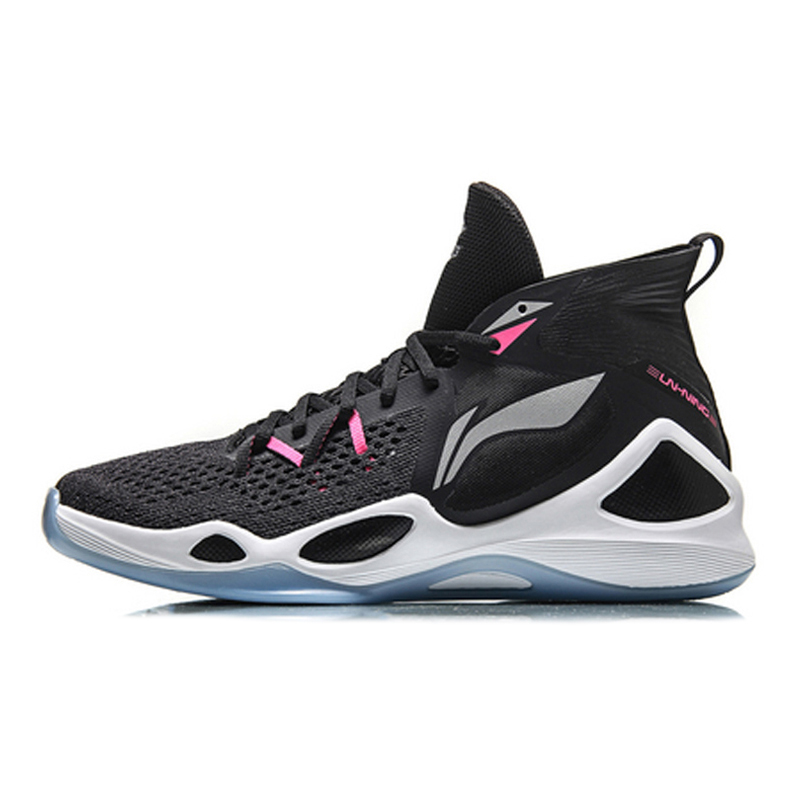 李宁正品男子缓震回弹运动篮球鞋
