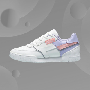 女鞋 女子百搭舒适低帮运动鞋 新款 板鞋 AGCQ366 运动时尚 李宁休闲鞋