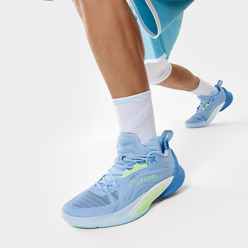 李宁正品男子高回弹篮球鞋