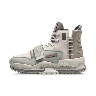 男士 ALIEN骇客休闲鞋 男鞋 新款 AGLQ167 李宁正品 厚底高帮运动鞋