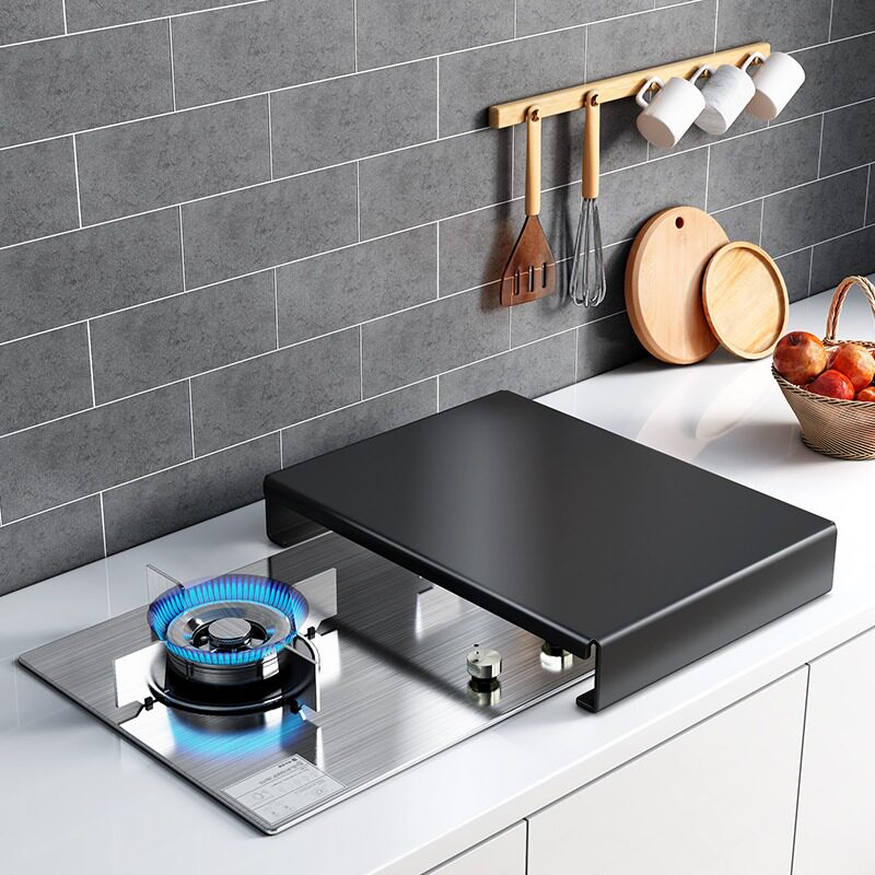 厨房置物架燃气灶盖板罩电磁炉支架子家用煤气灶台架托锅架遮挡板