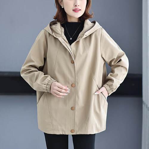 女装开春外出服百搭风衣休闲夹克