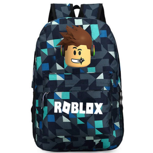ROBLOX游戏周边书包背包闪电雷电星空学生书包男女双肩包电脑包