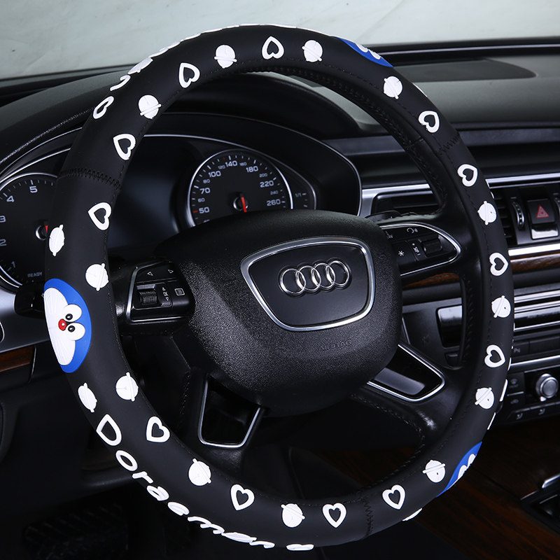 韩国春夏季汽车卡通方向盘套冰丝吸汗可爱四季通用防滑硅胶把套,汽车用品/电子/清洗/改装,方向盘套,淘宝优惠券,粉丝福利购,淘宝优惠卷
