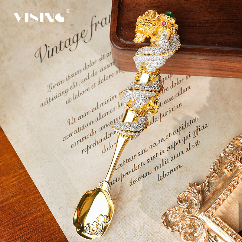 VISINGS925龙腾之匙汤匙勺子新中式配饰国风,饰品/流行首饰/时尚饰品新,其它首饰,淘宝优惠券,粉丝福利购,淘宝优惠卷