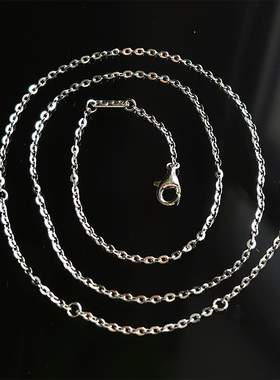 VISING可调节O字链纯银项链百搭轻奢时尚S925银