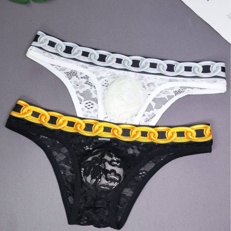 性感全透明轻薄半包臀男士小三角性感内裤蕾丝低腰U凸透视情趣裤,女士内衣/男士内衣/家居服,男三角内裤,淘宝优惠券,粉丝福利购,淘宝优惠卷