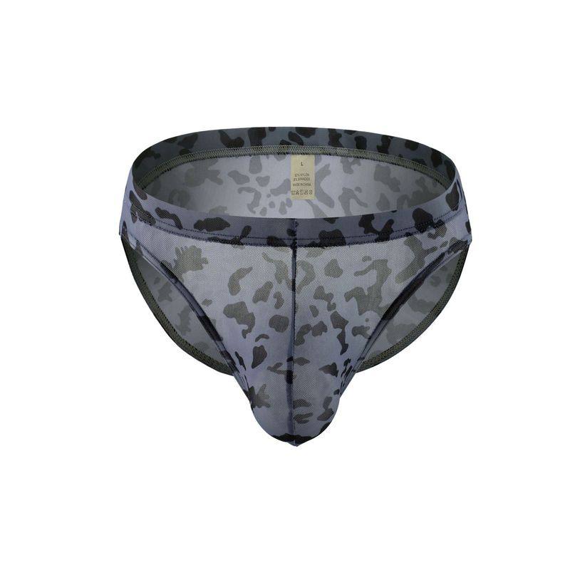 冰丝半透明男士内裤网纱三角内裤男士性感豹纹网纱内裤,女士内衣/男士内衣/家居服,男三角内裤,淘宝优惠券,粉丝福利购,淘宝优惠卷