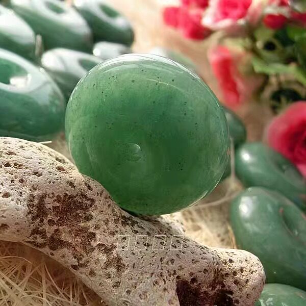 绿东陵玉包邮桶珠散珠子星月菩提金刚手串配珠饰品