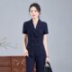 胖MM西装 高级感气质女神范职业装 套装 夏季 西服短裙 女2026新款 大码