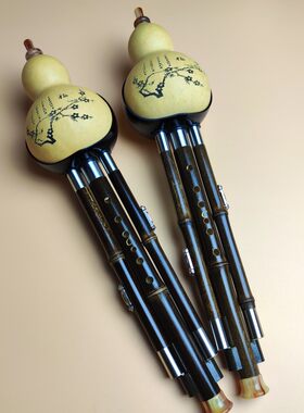 淘乐坊葫芦丝c调降b调梅花扣