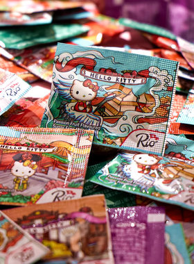 Rio联名HelloKitty小袋装糖果 精致招待婚礼喜糖儿童零食生日礼物