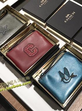 美国Coach F22709  22713手机手拿零钱包 礼盒款 上海现货
