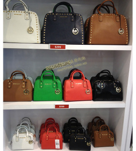 MK Michael Kors Jet Set贝壳杀手真皮包斜挎手提大号 上海现货