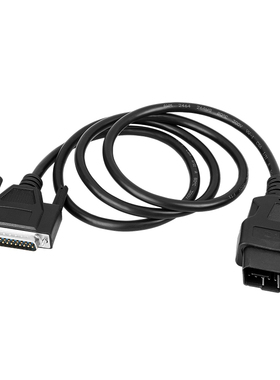 OBD公头转DB25公头延长线 OBD16PIN to DB25