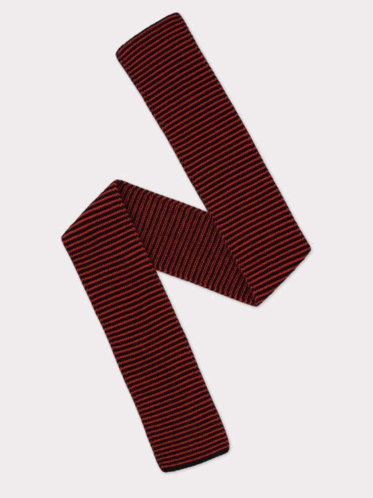 Jo Gordon Striped Wool Scarf: 100% British Knitwear - Taobao product photo 3