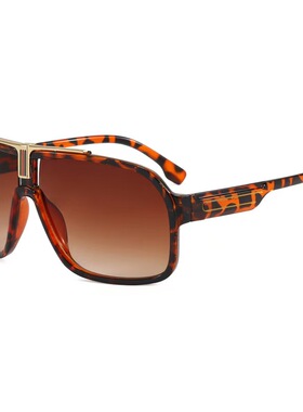 跨境个性大框夸张朋克嘻哈太阳镜