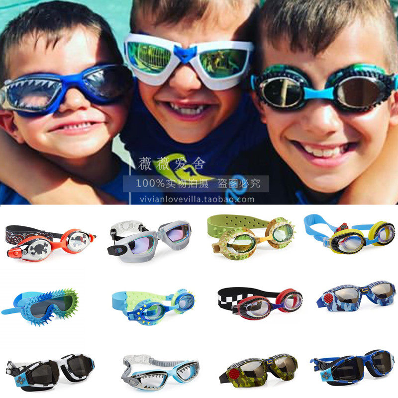 美国Bling2o浮板男孩儿童卡通游泳镜高清防雾鲨鱼成人大框镜泳镜|ruв категории игрушка/коляска/головоломка/блоки/модель, плавательный бассейн/детский игрушка, очки - от Buy2taobao.com для оказания профессиональной услуги покупки агента Taobao