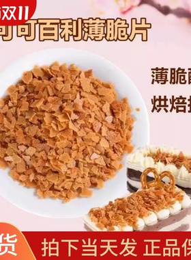 法国进口可可百利薄脆片 coco黄油饼干脆片慕斯碎片500g包邮