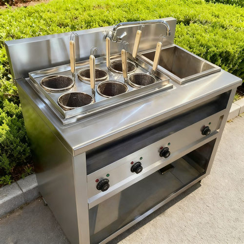 燃气电热6+2煮面炉小投资大回报