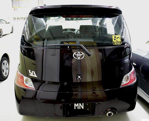 适合右軚丰田bb后雨刷片刮雨器汽车水拨胶条雨拨后窗雨刮摇臂总成