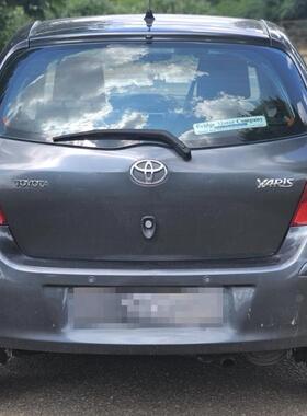 适用丰田 Yaris后雨刮片汽车水拨刮雨器胶条后窗雨刷器片摇臂总成