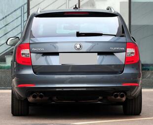 右軚Skoda Superb速尊后雨刷片汽车刮雨器水拨后窗雨刷器摇臂总成