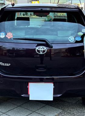 适用丰田 Passo后雨刮片汽车水拨刮雨器胶条后窗雨刷器片摇臂总成