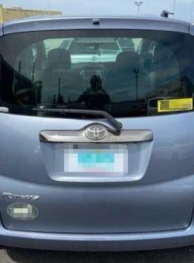 06-10款右軚 Ractis雨刷片汽车刮雨器水拨胶条后窗雨刮片摇臂总成