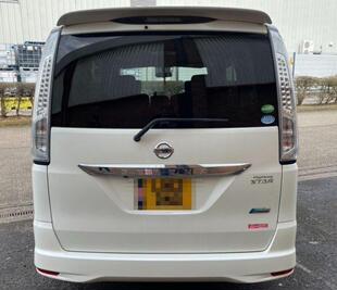 适用右軚日产Serena C26后雨刮片雨拨刮雨器水撥后窗雨刷摇臂总成