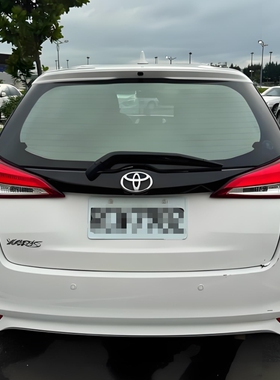 台湾丰田 Yaris后雨刮片汽车水拨刮雨器胶条后窗雨刷器片摇臂总成