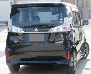 适用右軚铃木Solio Bandit后雨刮片刮雨器汽车水撥后窗雨刷器摇臂