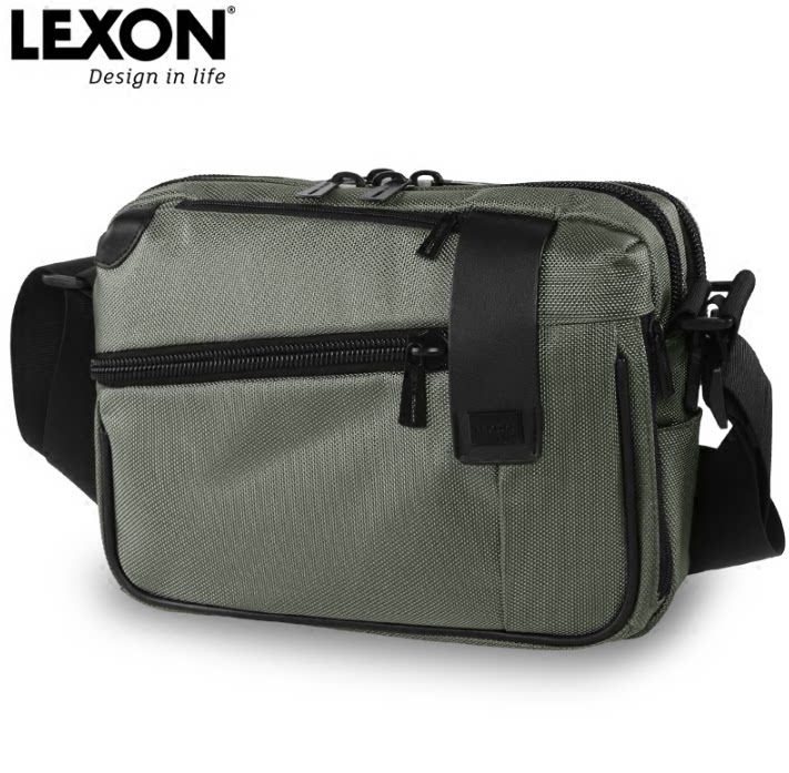 法国lexon乐上单肩斜挎包双层横式侧背休闲小挎包 lnr1211