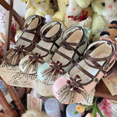 百搭镰仓高校原创设计款 薄巧礼盒中跟lo鞋 甜美可爱学生女鞋