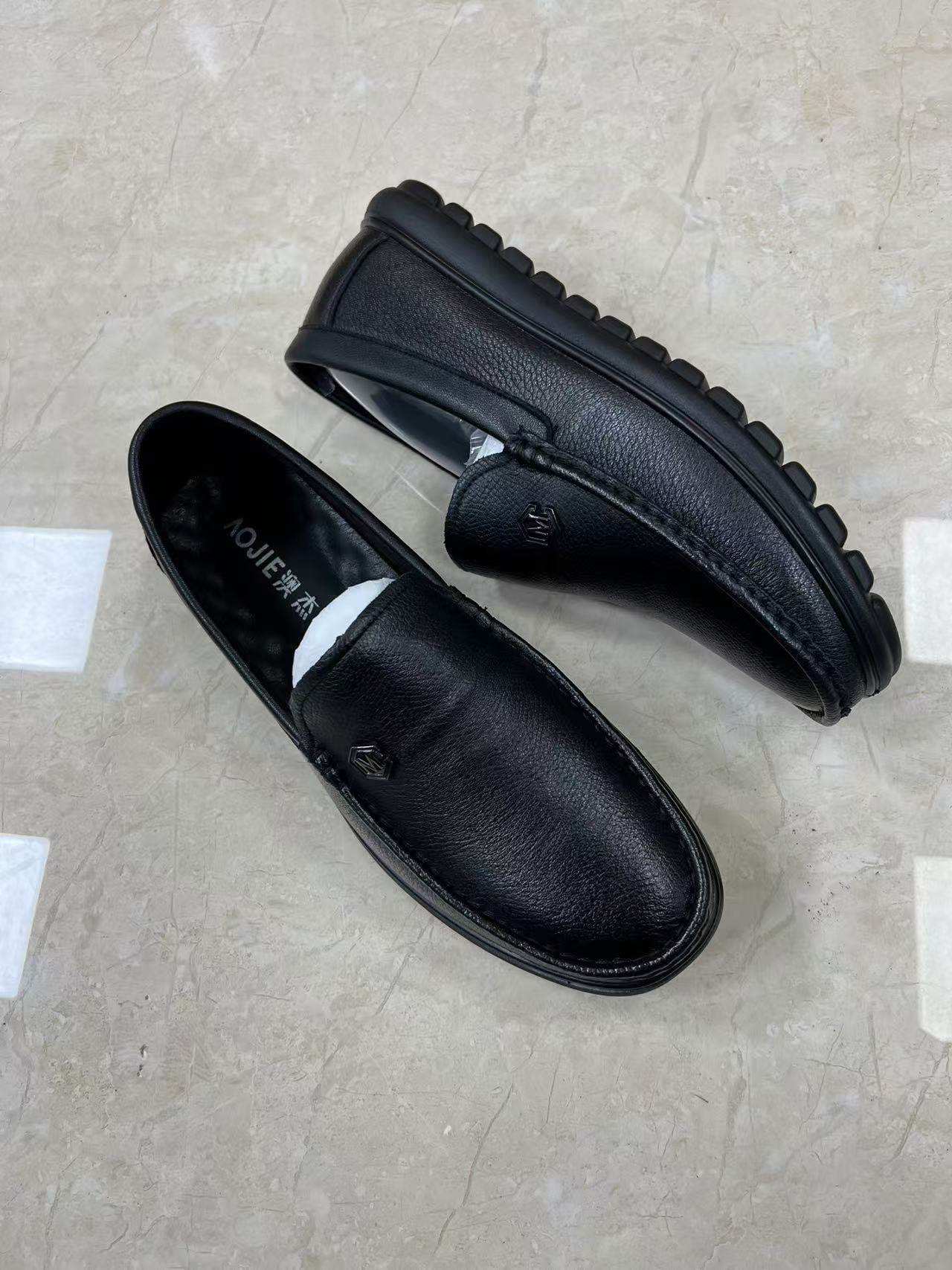 澳杰男鞋2025秋真皮软底软面套脚男士休闲皮鞋舒适豆豆鞋驾车鞋,流行男鞋,休闲皮鞋,淘宝优惠券,粉丝福利购,淘宝优惠卷