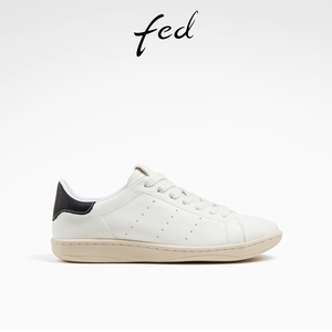 FED轻便休闲鞋夏季新款女鞋真皮板鞋透气运动鞋女款D0428-ZCA380