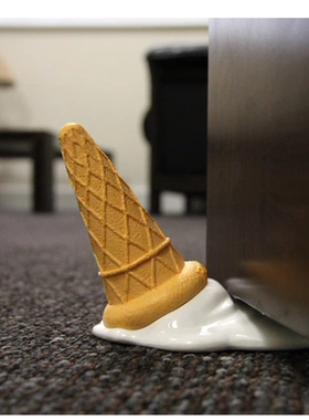 thumbs Up 融化的冰淇淋门挡 创意香蕉门挡 门吸门卡雪糕门挡