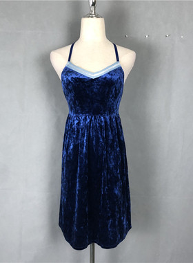 衣恋旗下bodypops断码清仓魅惑蓝色舒适体感女士家居服BCFL84TB11