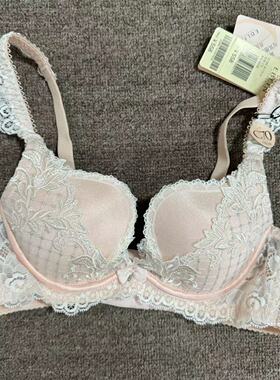 EBLIN米色X120/G12精致U杯性感夏季薄款有钢圈女士文胸ECBR811S12