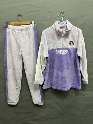 bodypops女性珊瑚绒保暖套装