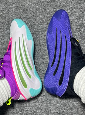 哈登9代篮球男鞋CNY蛇年限定紫色实战球鞋地狱猫冰蓝橙色银色绿色