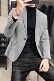 20秋冬款韩风时尚修身男士商务休闲西服外套X12-P155，男装西服，电商C308