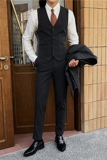 新郎婚礼伴郎服马甲塔士多礼服男士高级感马甲MJ912-P60，男装背心/马甲，电商C308